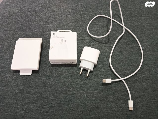 מטען וכבל מקוריים של apple