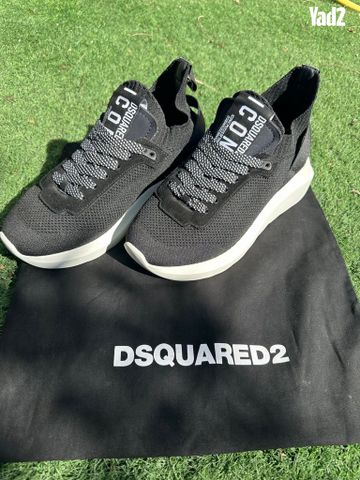 נעלי סניקרס שחורות - Dsquared2