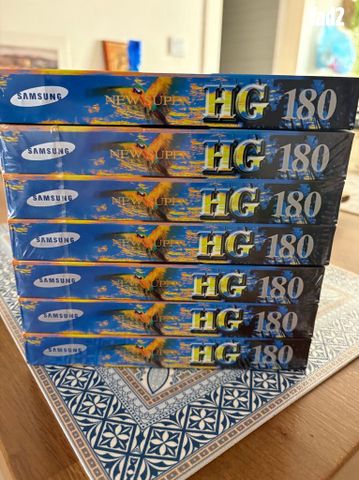 קלטות וידאו ריקות Samsung 180