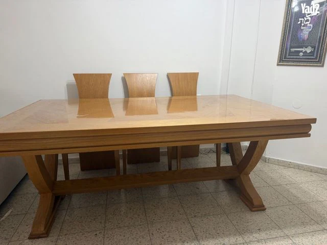 שולחן עץ מלא - Image 2