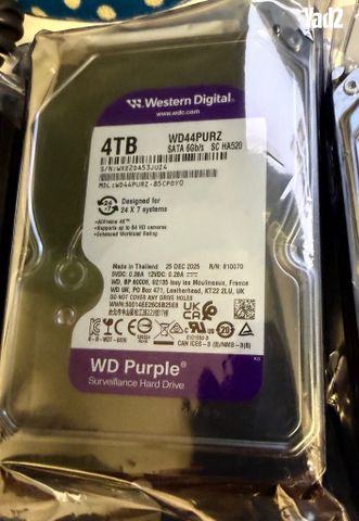 ארבע דיסקים 4 טרה WD Purple - Image 2