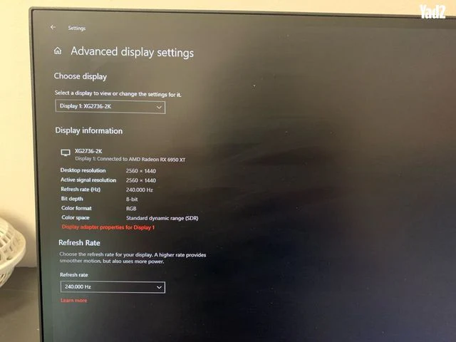 מסך גיימינג ViewSonic XG2736 - Image 4