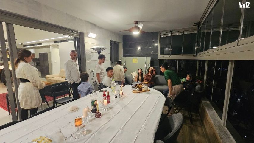 שולחן עגול 145 נפתח ל כ340 סמ - Image 4