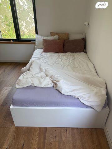 מיטה בנגרות אישית 110X190 לבן - Image 2