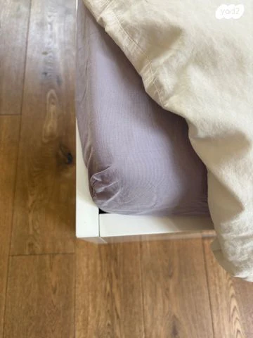 מיטה בנגרות אישית 110X190 לבן - Image 3