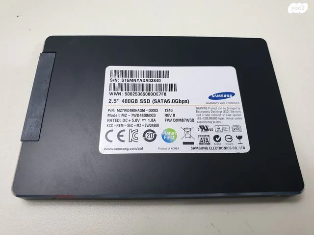 הארד דיסק 2.5 SAMSUNG SSD 480G