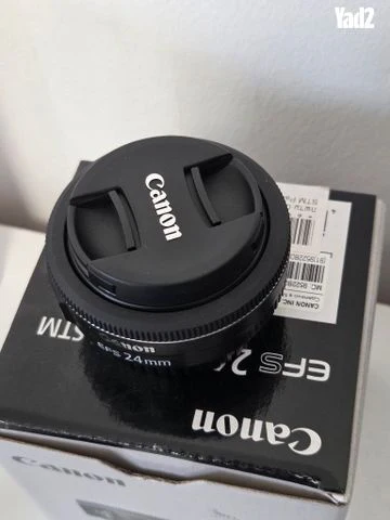 עדשת קנון 24mm 2.8 חדשה - Image 4