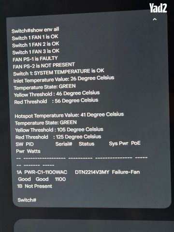 מתג סיסקו 3850 24 פורטים Cisco - Image 5
