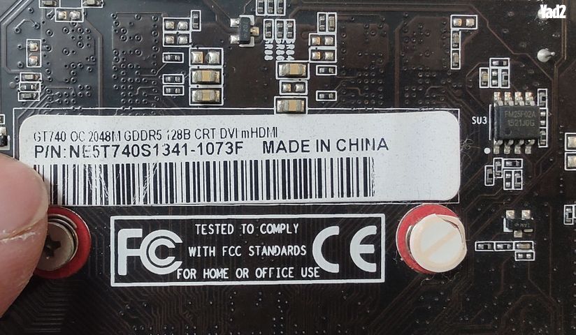 כרטיס מסך GT740 2GB - Image 4