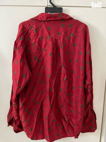 חולצת משי L של perry ellis - Image 3