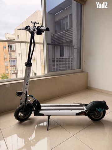 קורקינט city runner לבן חדש