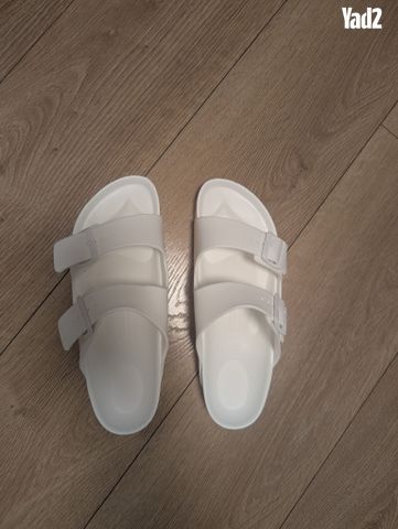 כפכפים BIRKENSTOCK בצבע לבן - Image 2