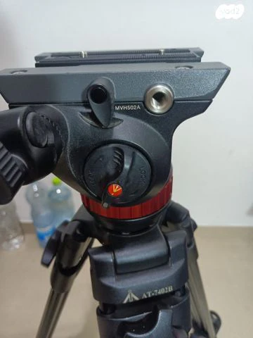 חצובה E-IMAGE וראש MANFROTTO - Image 3