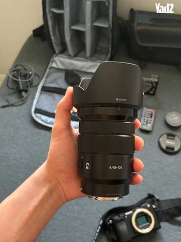 סוני A6300+עדשה+תיקים+אביזרים - Image 6