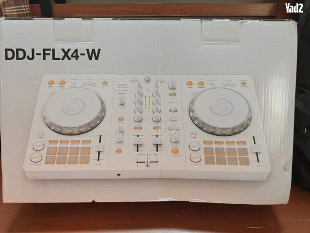 פלטת ddj flx 4 w לבנה