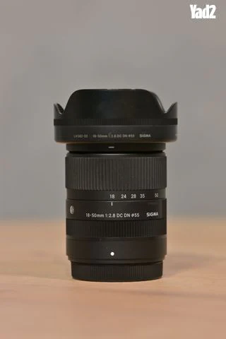 עדשת לפוג'י sigma 18-50