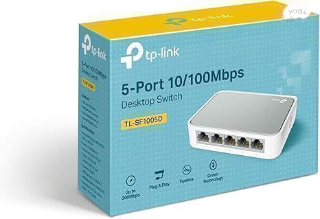 מתג Ports 5 10/100Mbps