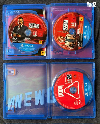 3 משחקי פלייסטיישן PS4 מקוריים - Image 3