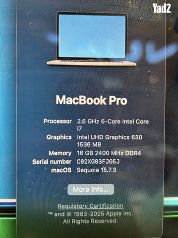 Apple MacBook Pro 16 אינץ׳ - Image 3