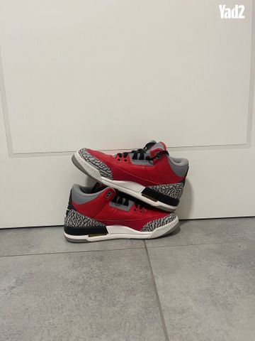Jordan 3 Fire Red רטרו - Image 2