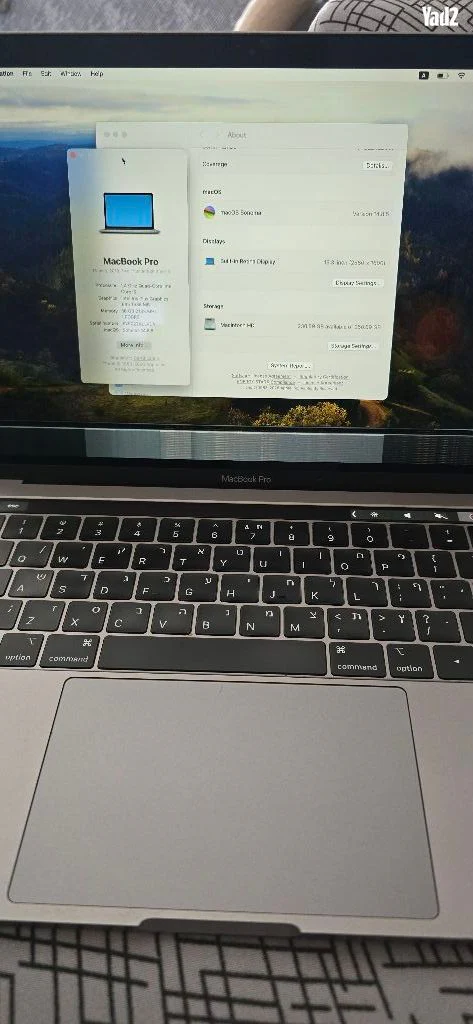 MacBook Pro 2019 13" i5 A2159 - Image 3