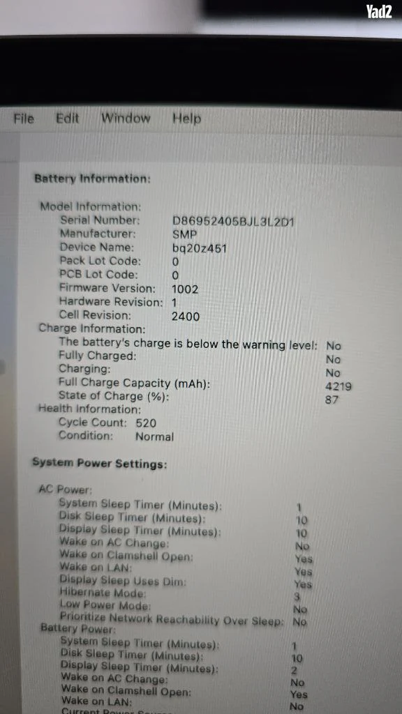 MacBook Pro 2019 13" i5 A2159 - Image 4