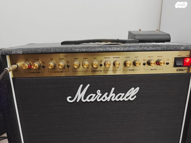 Marshall DSL40 מגבר מנורות