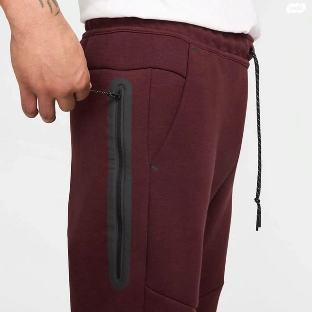 Nike Tech Fleeceטרנינג בורדו - Image 3