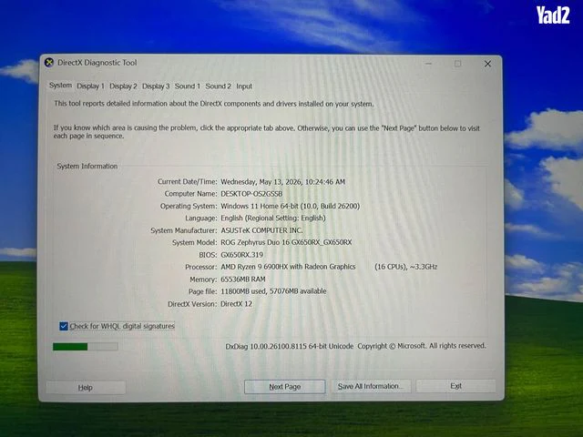ROG Zephyrus Duo 16 GX650RX - Image 4